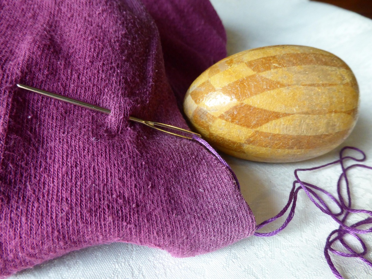 Sock Mending as Self-Care: Why Darning Your Weird Old Socks Beats Buying New Ones